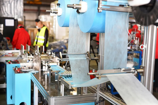 欧博abg官网平面口罩自动打片机