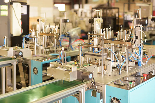 欧博abg官网半自动平面口罩耳带机